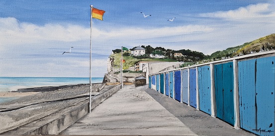 "Puys des cabines" 30x60cm vendu